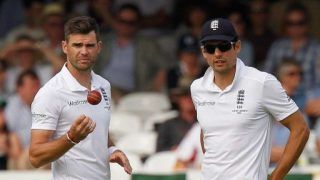 ENG vs NZ 2021: James Anderson Leapfrogs Alastair Cook to Become England's Most Capped Test Player